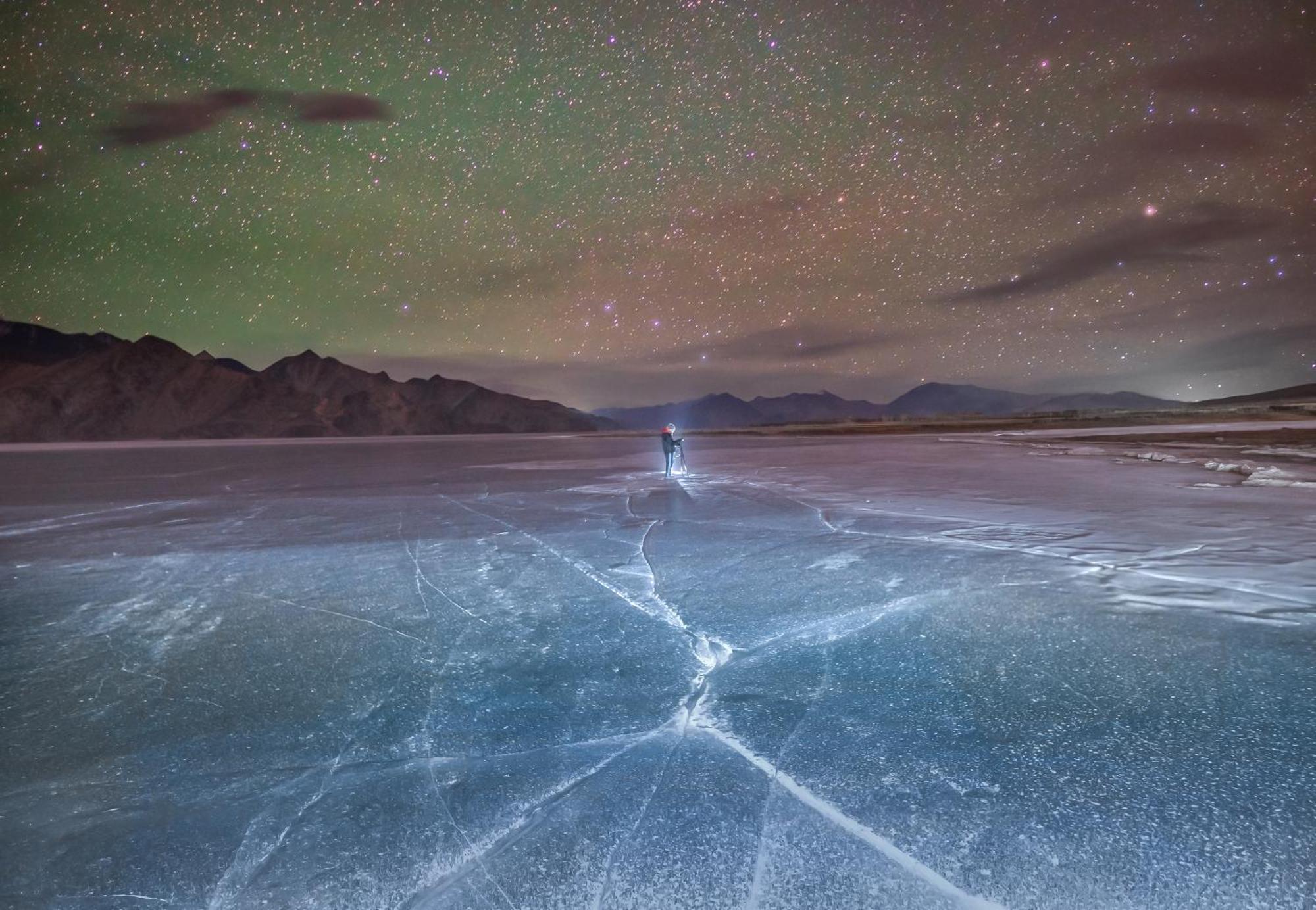 Mystic Pangong Hotel Spangmik Kültér fotó